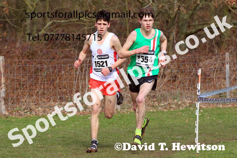 Boys Under-15s 2023 UK CAU Inter Counties Cross Country Champs, Prestwold Hall, Loughborough. Photo: David T. Hewitson/Sports for All Pics
